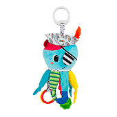 Игрушка с подвесом для малышей Капитан Кальмар развивающая Lamaze Tomy 65963 1
